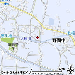 大阪府豊能郡能勢町野間中416周辺の地図
