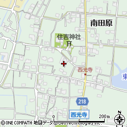 兵庫県神崎郡福崎町南田原1382-21周辺の地図