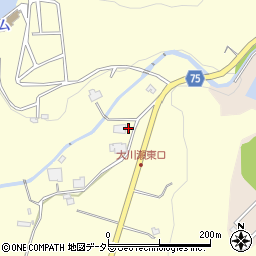 兵庫県三田市大川瀬524周辺の地図