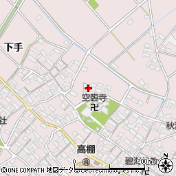 愛知県安城市高棚町郷105周辺の地図