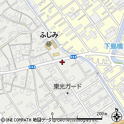 静岡県静岡市駿河区西島462-4周辺の地図