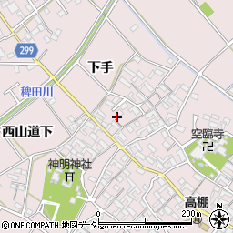 愛知県安城市高棚町郷18周辺の地図