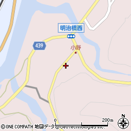 愛知県新城市大野小野10周辺の地図