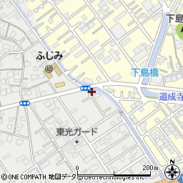 静岡県静岡市駿河区西島356-1周辺の地図