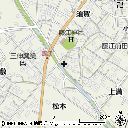 愛知県知多郡東浦町藤江須賀44周辺の地図