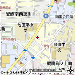 京都府京都市伏見区醍醐構口町27周辺の地図