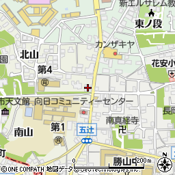 京都銀行東向日町支店周辺の地図