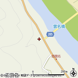 静岡県浜松市天竜区西雲名101-2周辺の地図