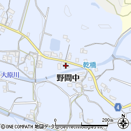 大阪府豊能郡能勢町野間中198周辺の地図