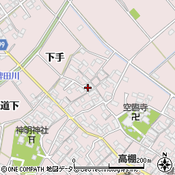 愛知県安城市高棚町郷28周辺の地図
