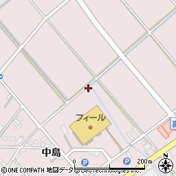 愛知県安城市高棚町周辺の地図