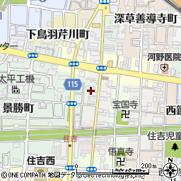 京都府京都市伏見区加賀屋町742周辺の地図