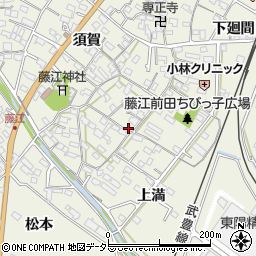 愛知県知多郡東浦町藤江前田77周辺の地図