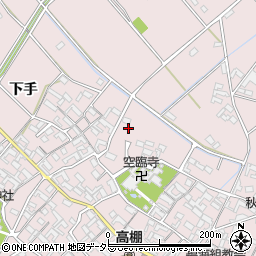 愛知県安城市高棚町郷109-3周辺の地図