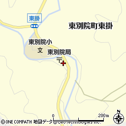 京都府亀岡市東別院町東掛室2周辺の地図