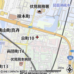 京都府京都市伏見区桃山町丹下9周辺の地図