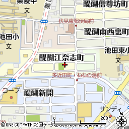 京都府京都市伏見区醍醐江奈志町10-32周辺の地図