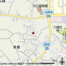 愛知県知多市大興寺平井202-1周辺の地図