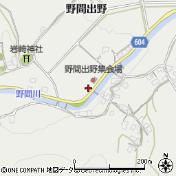 大阪府豊能郡能勢町野間出野201周辺の地図