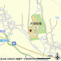 兵庫県姫路市夢前町護持732周辺の地図