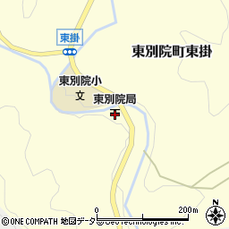 京都府亀岡市東別院町東掛室1周辺の地図