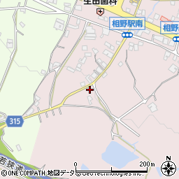 兵庫県三田市下相野1231周辺の地図