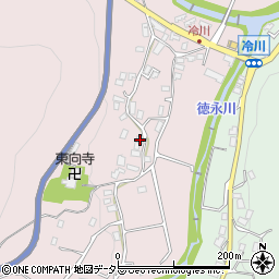 静岡県伊豆市冷川242-1周辺の地図