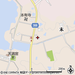 兵庫県三田市末2429周辺の地図