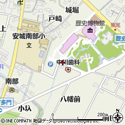 歴史博物館周辺の地図