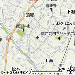 愛知県知多郡東浦町藤江前田91周辺の地図