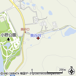 兵庫県三田市小野102周辺の地図