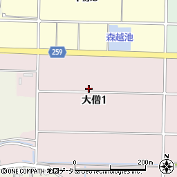 〒478-0067 愛知県知多市大僧の地図