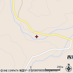 京都府亀岡市西別院町万願寺前田周辺の地図
