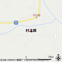 島根県邑智郡美郷町村之郷周辺の地図