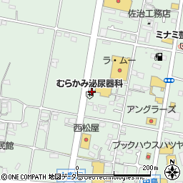 あきたけメンタルクリニック周辺の地図