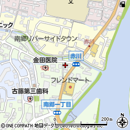 岡三クリーニング南郷店周辺の地図