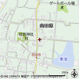 兵庫県神崎郡福崎町南田原1339周辺の地図