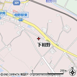 兵庫県三田市下相野560周辺の地図