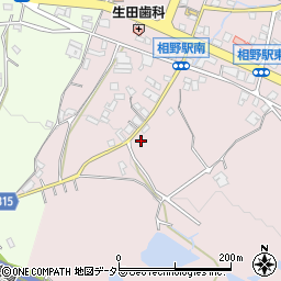 兵庫県三田市下相野1232周辺の地図