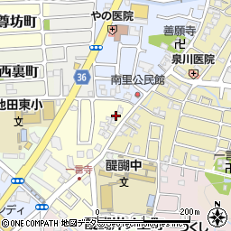 京都府京都市伏見区醍醐構口町10周辺の地図