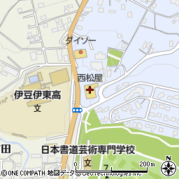 株式会社西松屋チェーン伊東川奈店周辺の地図