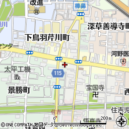 京都府京都市伏見区鳥羽町688周辺の地図
