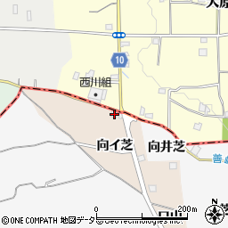 京都府長岡京市今里向イ芝1周辺の地図