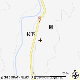 愛知県新城市富保道ノ上9周辺の地図