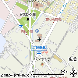 安城市昭林公民館　ホール周辺の地図