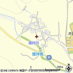 兵庫県姫路市夢前町護持953周辺の地図