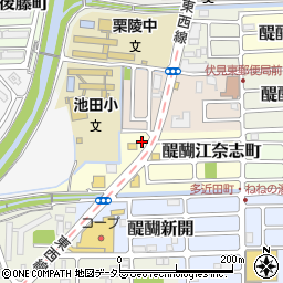 新日本警備保障南棟周辺の地図