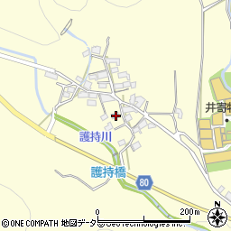 兵庫県姫路市夢前町護持972周辺の地図