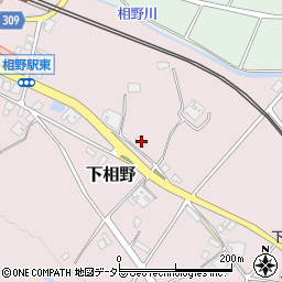兵庫県三田市下相野207周辺の地図