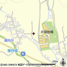 兵庫県姫路市夢前町護持809周辺の地図